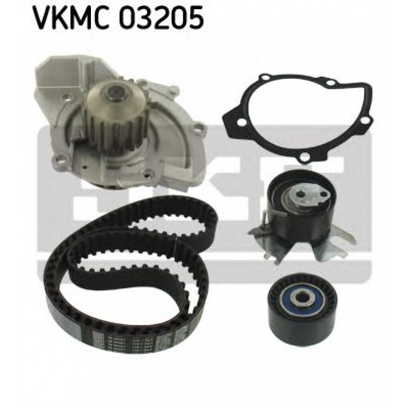 VKMC 03205 SKF - Насос охолоджуючої рідини + комплект зубчатого ремня